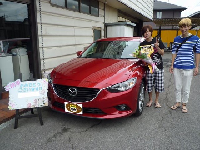 Mazda マツダ アテンザセダンの納車式です 新車市場碧南店 ａｌｗａｙｓ碧南 オールウェイズ 新車市場 公式