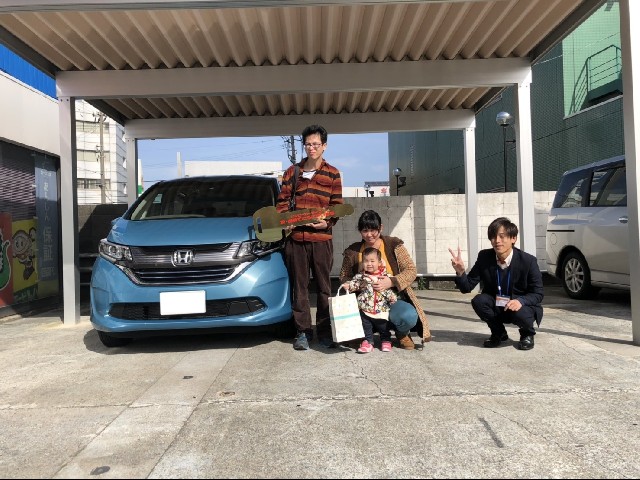 Honda ホンダ フリード 2wdの納車式です 新車市場 富山掛尾店 新車市場 公式